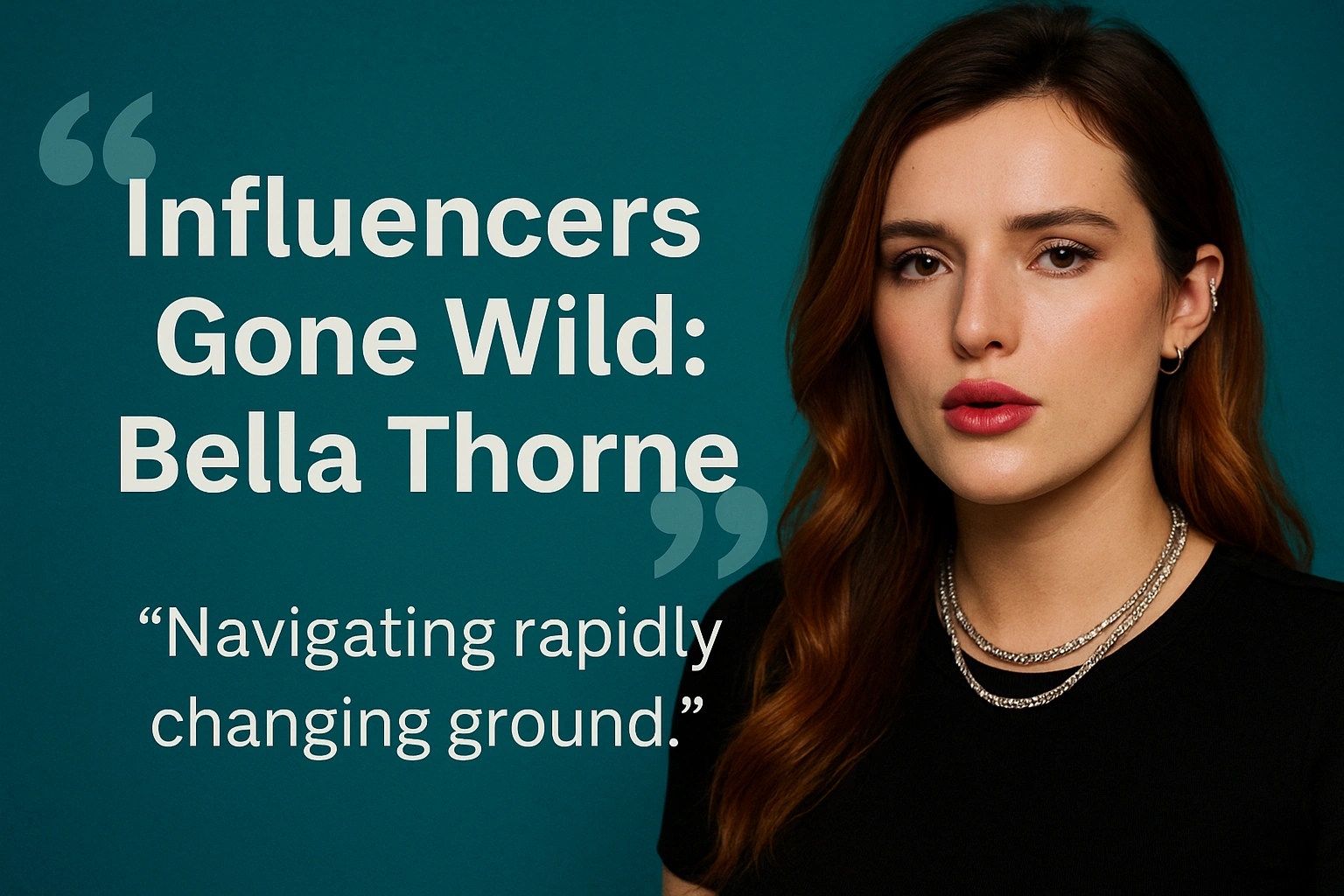 influencers gone wild bella thorne